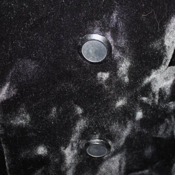 Vintage Faux Fur Coat Dark Brown M 8 Made in USA Dubrowski & Perlbinder - Picture 7 of 10